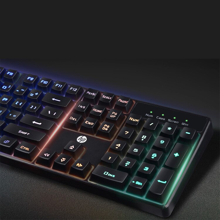 Suitable for HP Backlight Mechanical Keyboard Wired E-Sports Gamer Keyboard Computer Keyboard