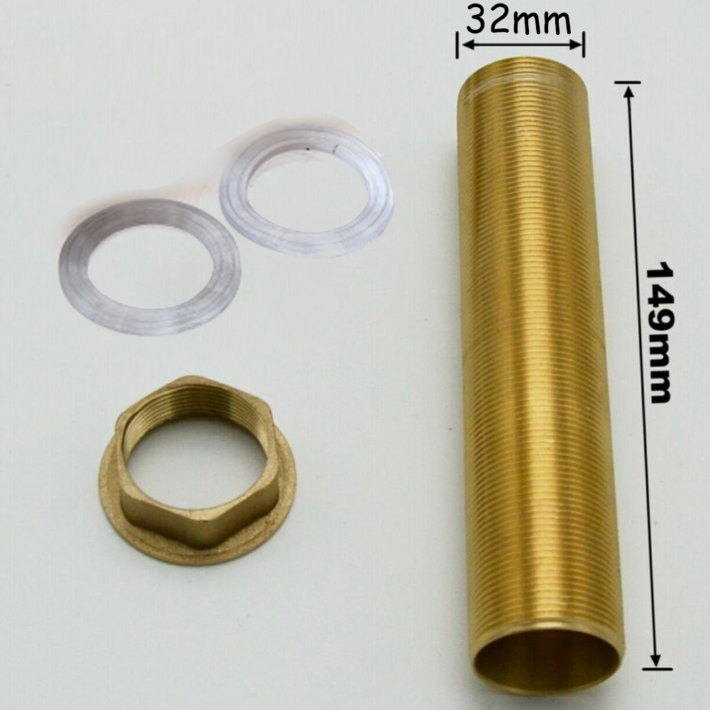 Kit de réparation de robinet mitigeur de lavabo de cuisine, écrou de Tube en laiton fileté, pièces d'installation, écrou d'environ 32mm