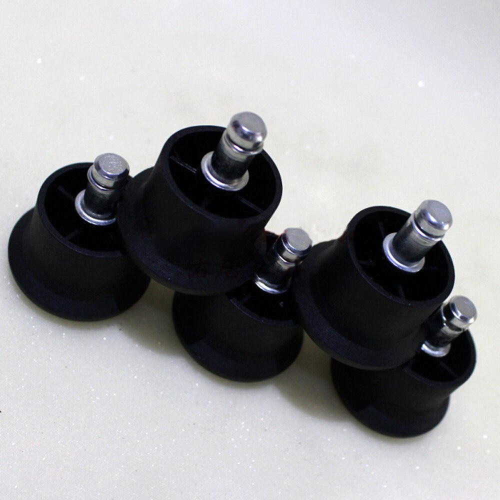 5pcs Chairs Glide Castors Glides Replacement Furniture Floor Gliders for Office Home(Black)