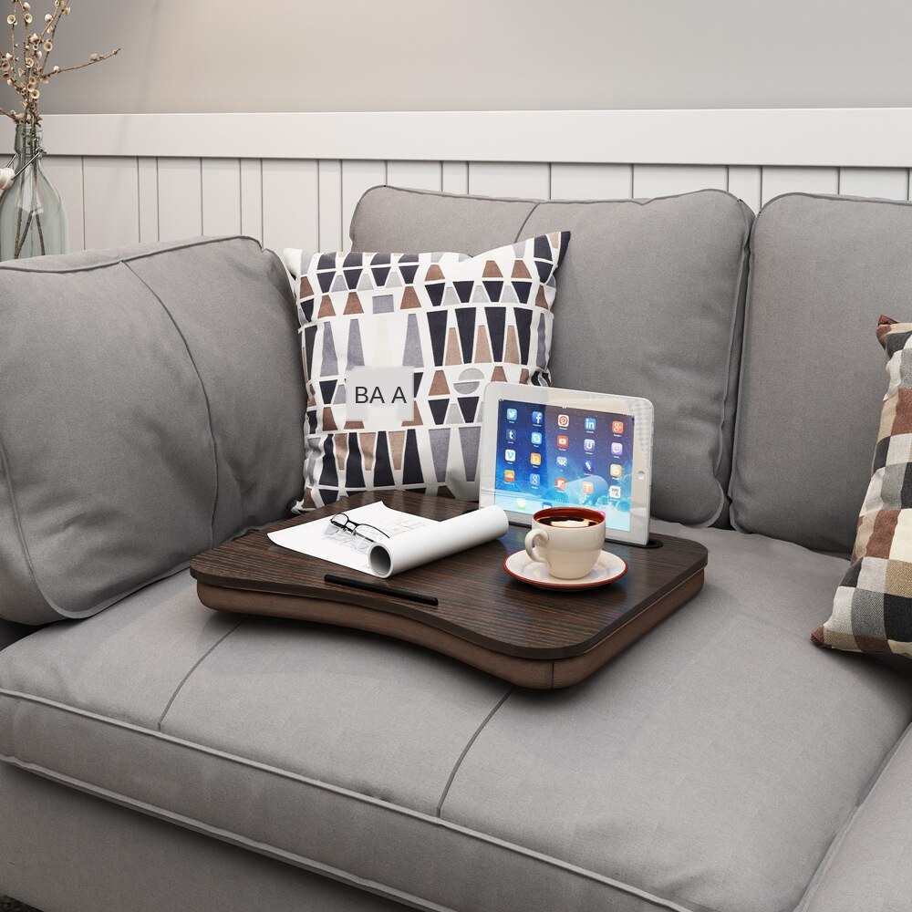 Portable 47X38CM Handy Lap Tray Laptop Table Outdoor Learning Desk Lazy Tables Laptop Stand Holder