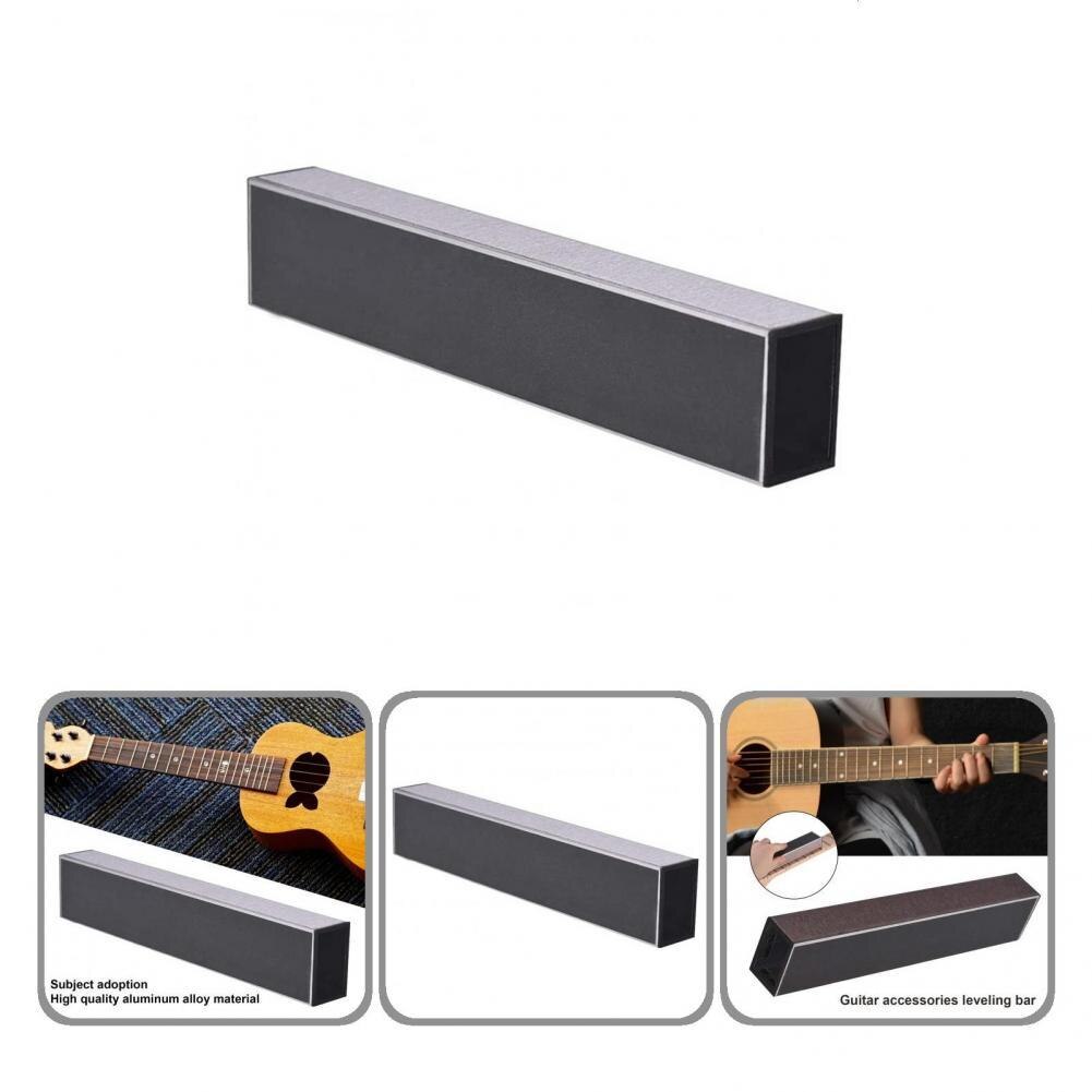 Fret Leveling Beam Helpful Simple Operation Wear-Resistant for Bass Guitar Leveling Beam Guitar Leveling Beam