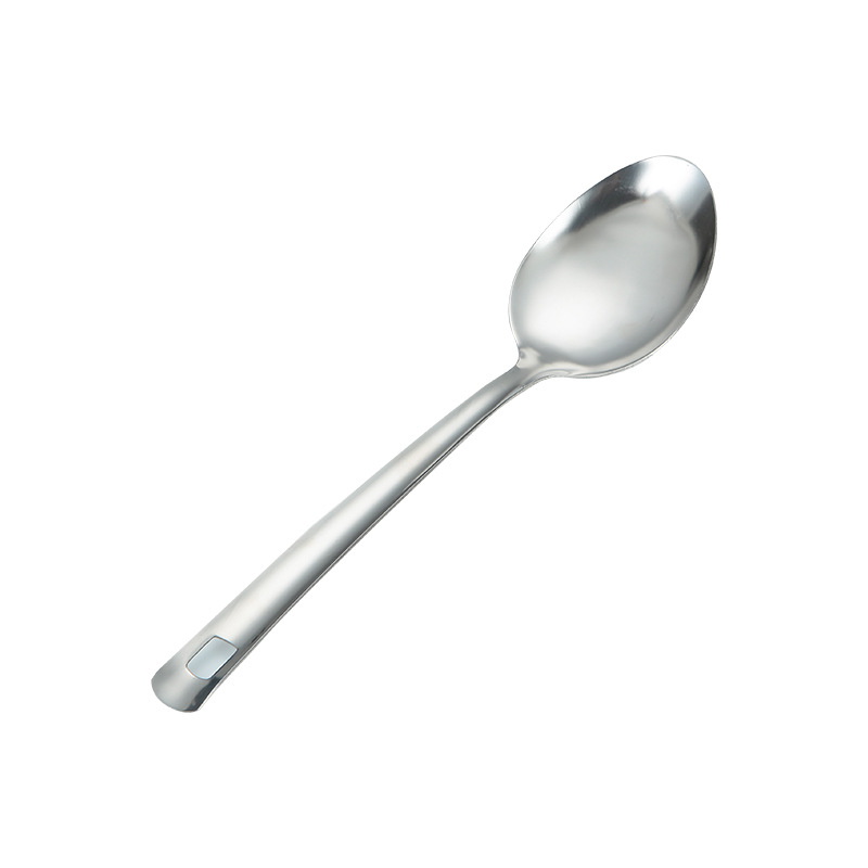 Utensílios de cozinha de aço inoxidável, polido, pendurado, prata, escorredor, sopa, fritura, espátula, acessórios domésticos simples: Luz amarela