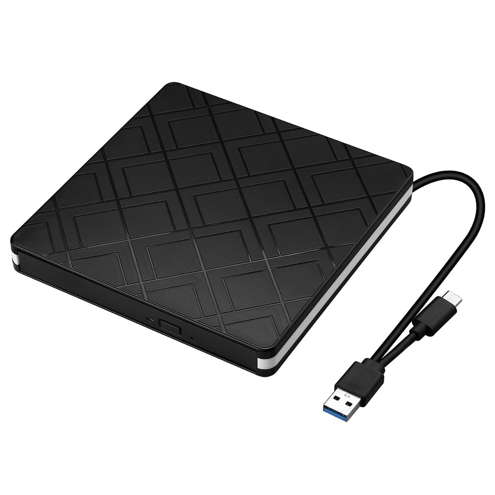 Typec+usb 3.0 stationär dator extern optisk enhet laptop extern dvd-brännare dubbelt gränssnitt enhetsfri plug and play