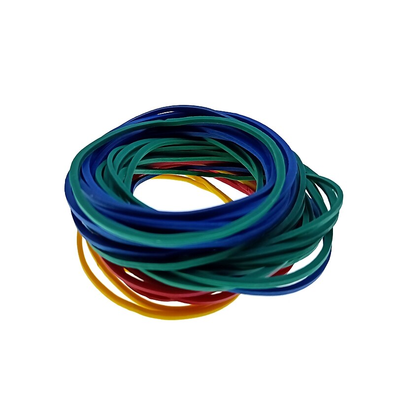 26Mm 40Mm 60Mm Diameter 3 Specificaties Mix Colorhigh Elasticiteit Magische Training Rubber String Rubber Band Van Briefpapier houder