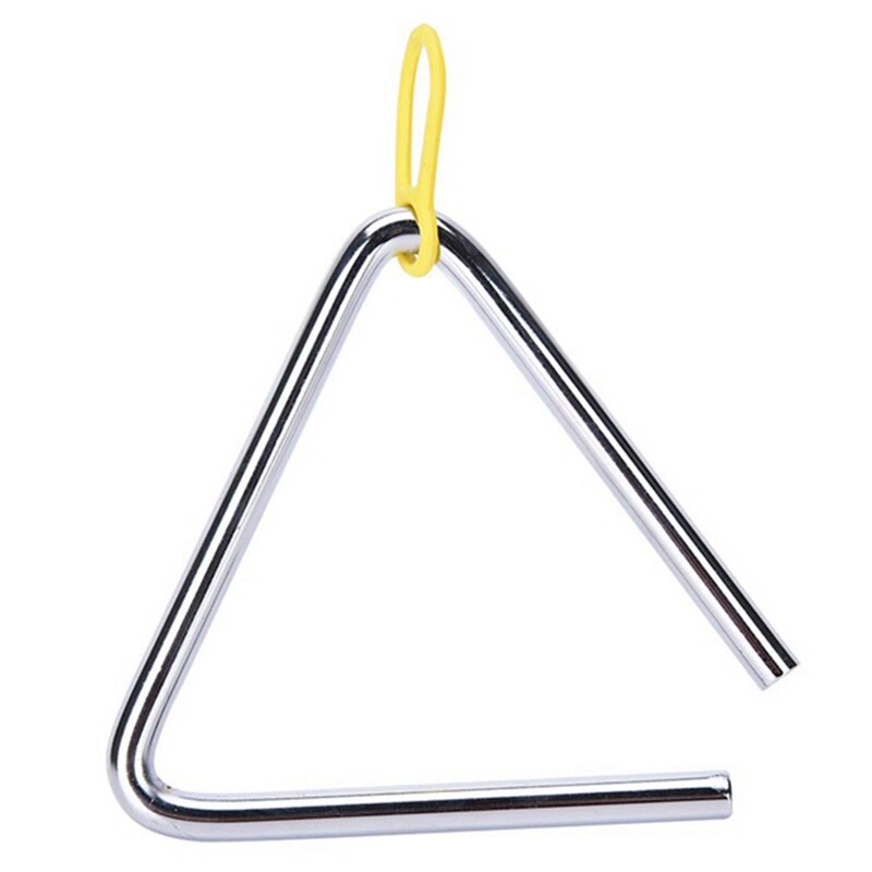 Children's Percussion Instrument Set 4 Inch Music Triple-Cornered Iron Percussion Instrument Class Tripple-Cornered Bell