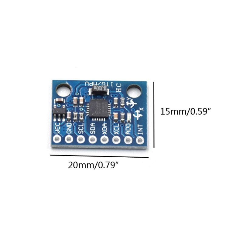 2020 novo GY-521 MPU-6050 módulo 6 dof 3 eixos acelerômetro módulo sensor giroscópio analógico