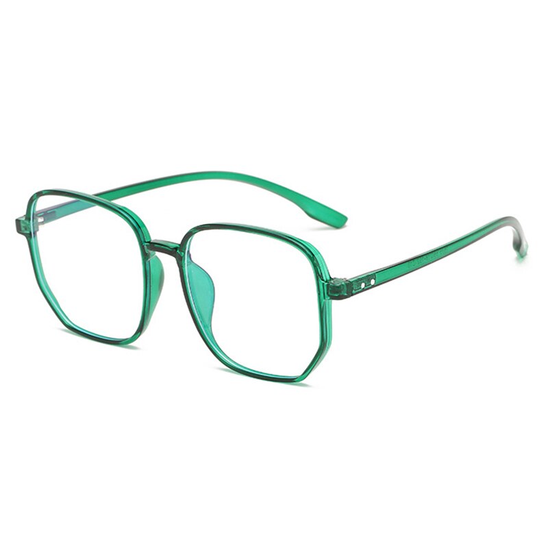 Overdimensionerede optiske brillestel til kvindelige briller med fuld kant brille super lette, receptpligtige briller