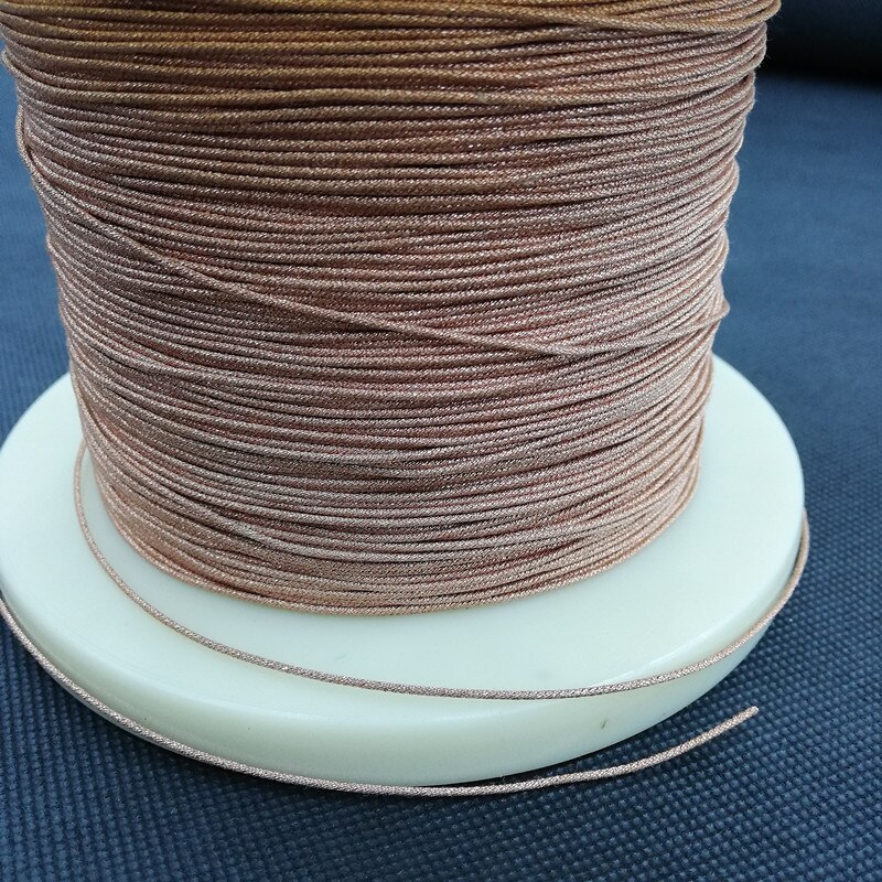 10m/20m/50m 8/12/16/24 brins haut-parleur fil de plomb tressé torsadé cuivre câble or bricolage pour 5 "-15" pouces Subwoofer