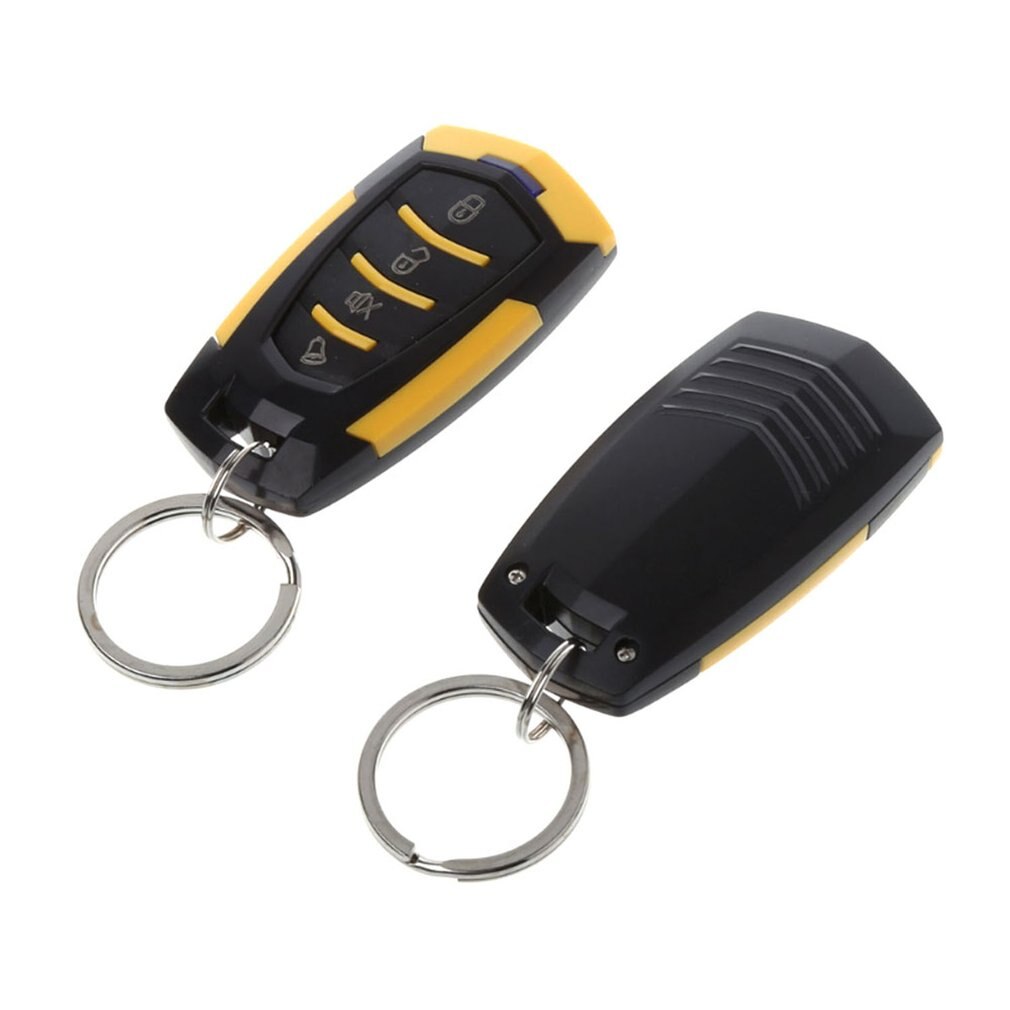 Système D'Entrée Sans Clé Voiture 12V - Verrouillage Central Universel Avec 2 Télécommandes Et Support Coffre