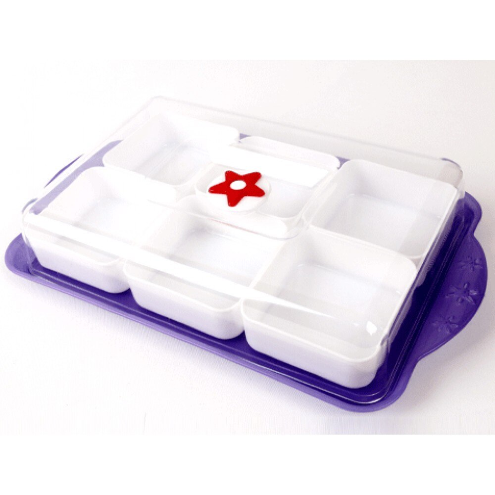 6 compartments Breakfast