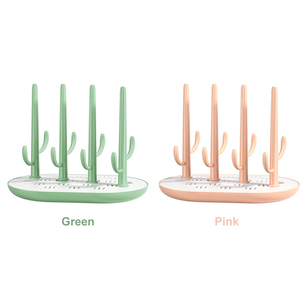 Baby Fles Droogrek Baby Fles Schoonmaken Droger Afdruiprek Opbergrek Boom Vorm Rack Voor Baby Flessen Verwijderbare