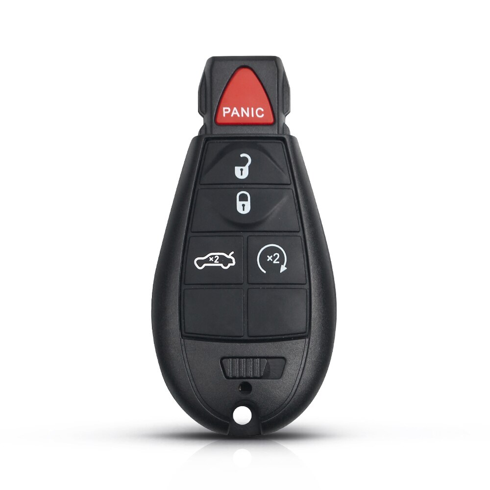 KEYYOU 3/4/5/6/7 Buttons Remote Smart Car Key Shell For Jeep Grand Cherokee Chrysler 300 Town &amp; Country Dodge Challenger Charger: Model 4