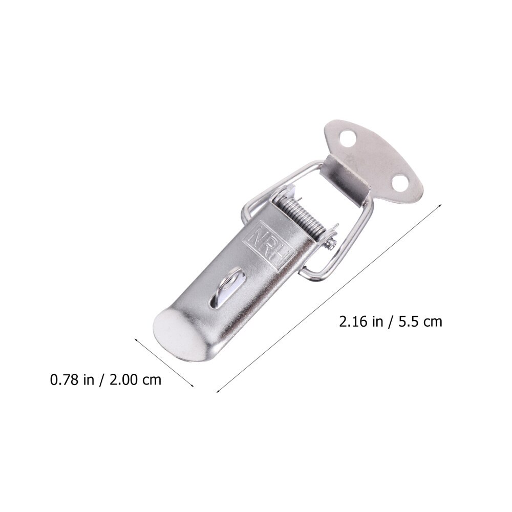 8pcs Spring Loaded Toggle Hasp Toggle Cabinet Box Lock for Box