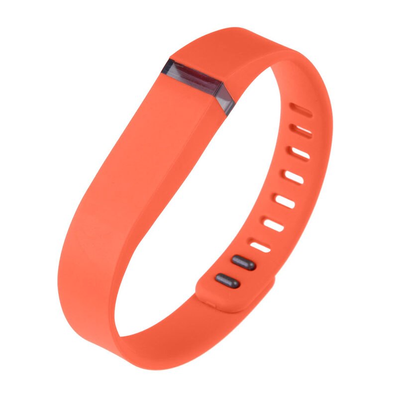 Vervanging Grote Band Voor Fitbit Flex Draadloze Activiteit Armband Armband Kleurrijke Siliconen Polsband Armband Jc: Oranje