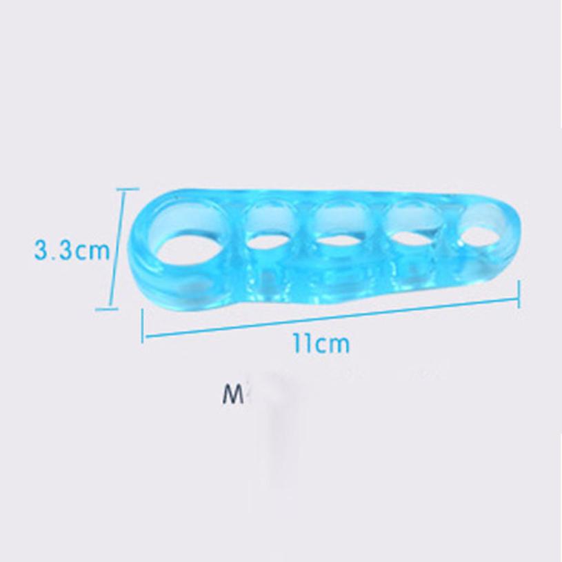 1 Pair orthopedic toe separators Silicone Yoga Holes Toe Stretchers Pain Relief for Bunion Gel Toe Separator 5 sizes 2U1218