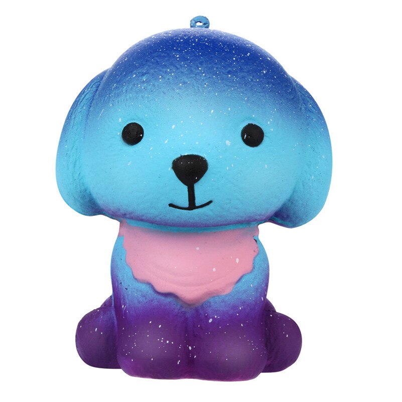 Adorable Squishies Galaxy cachorro de crecimiento lento fruta perfumada alivio del estrés juguetes anti-estrés D4: Default Title