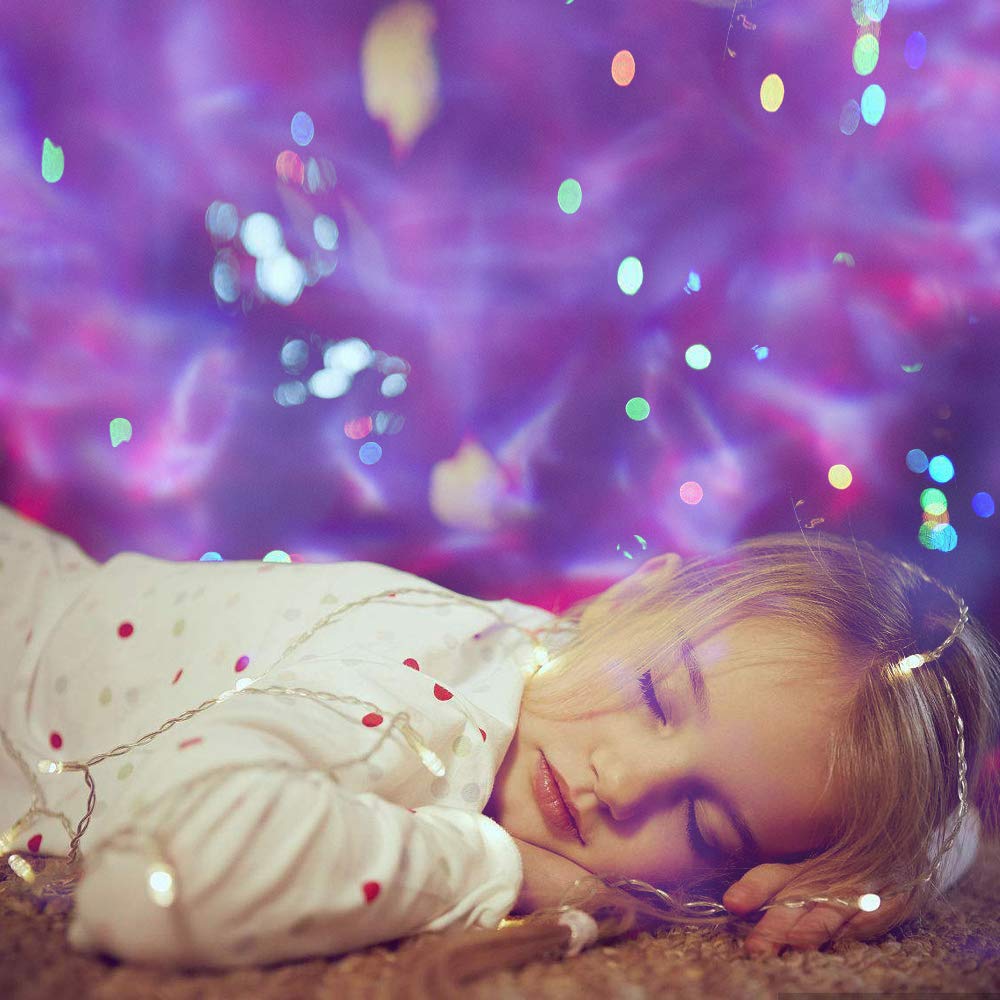 Water Wave Halloween Kerst Projector Licht 2-in-1 Moving 12 Patronen LED Dubbele Projector Lamp Waterdicht Tuin effect Lamp