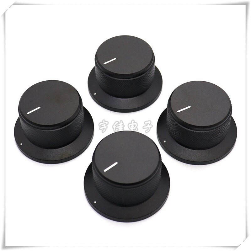 1 Stuks 44*25Mm All-Aluminium Zwart Zandstralen Knop Cap Is Geschikt Voor Ronde Schacht 6Mm medische Instrument Instrumentatie Cap