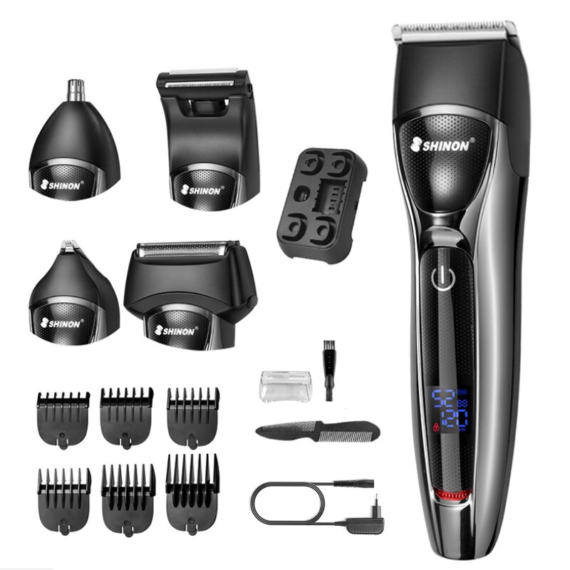 12in1 trimmer suit hair trimmer electric hair clipper men beard trimer shaving machine eyebrow trim body groomer