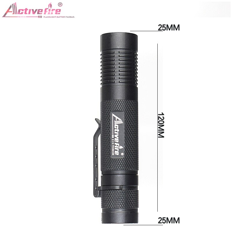 Mini infrared photography flashlight uses 18650 lithium battery 850nm infrared night vision device to fill light flashlight