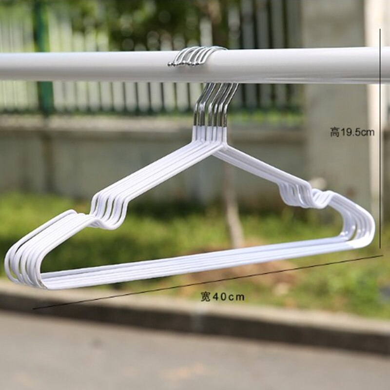 Metal PVC Clothes Drying Rack Towel Trousers Coat Wardrobe Underwear Clothes Hanger Hanging Shelf