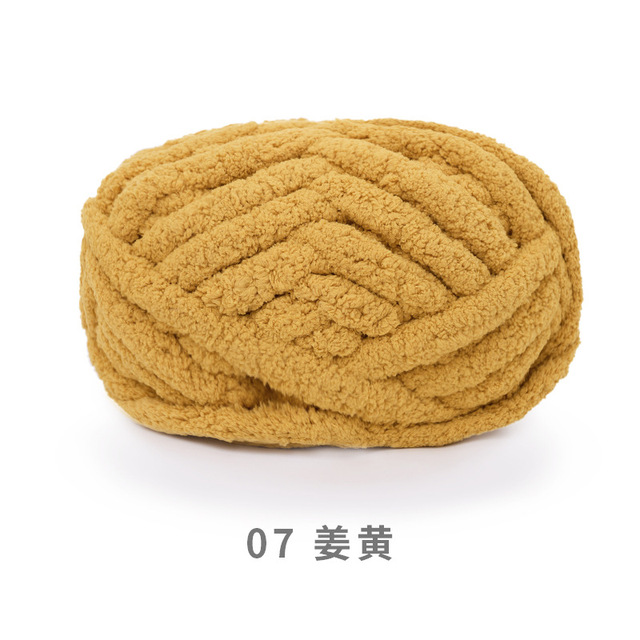 226g/Ball Super Dicke Wolle klobig Garn Filz Wolle umherziehen Garn Hand-gestrickte Kappe Decke Kissen Haustier Nest Häkeln Garn: 07
