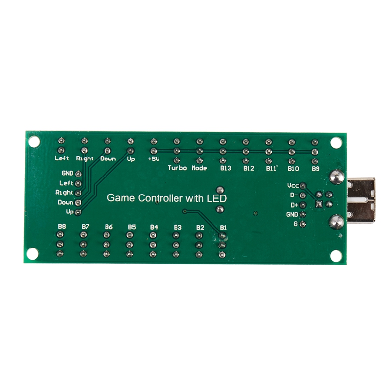 Diy-arcade-joystick-kit, usb-computer-joystick mit lichtchip, 5v-fach kompatibel mit pc/android  / ps3