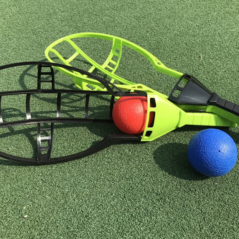 Syr-børn thg og fangst udendørs sport forældre-barn spil løb farver 2 x ketsjer 4 x bold: Default Title