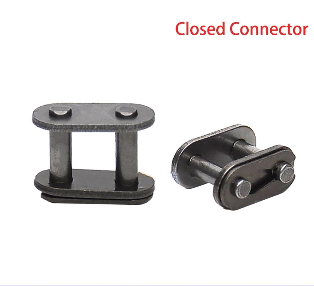 1Pcs 10A-1 Roller Chain Pitch 15.875mm Carbon Steel Industrial Transmission Chain/Chain Connector