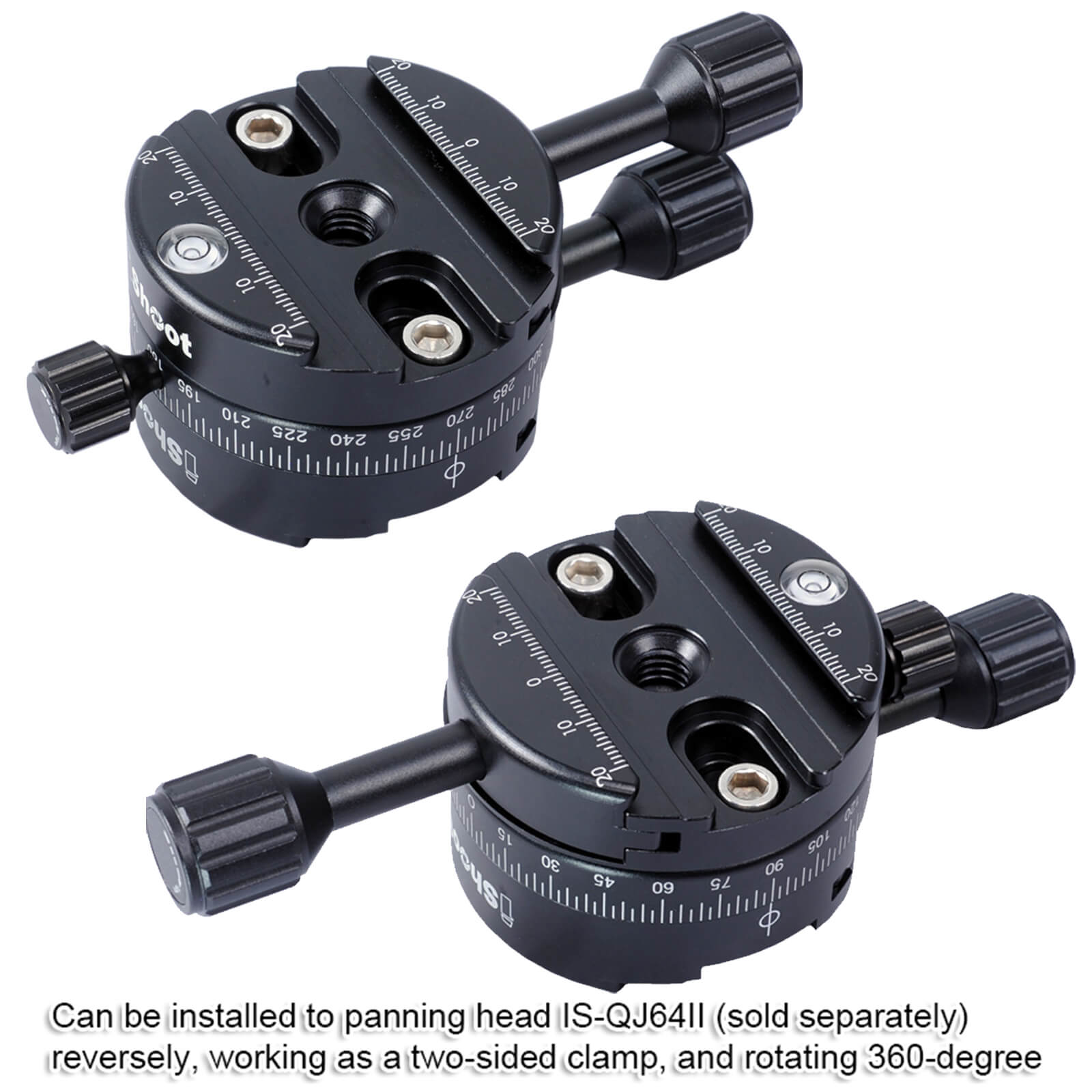 Abrazadera redonda para trípode de cámara, cabezal de bola panorámico, placa de liberación rápida, para RRS, ARCA-SWISS, KIRK, bamberley, MARKINS, BENRO, SIRUI