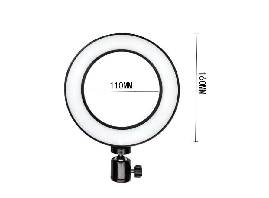 6 "10" LED Selfie Ring Licht Studio Fotografie Foto Lichter Füllen Licht Stativ für praktisch Live-machen-hoch VIPlink für AG 3