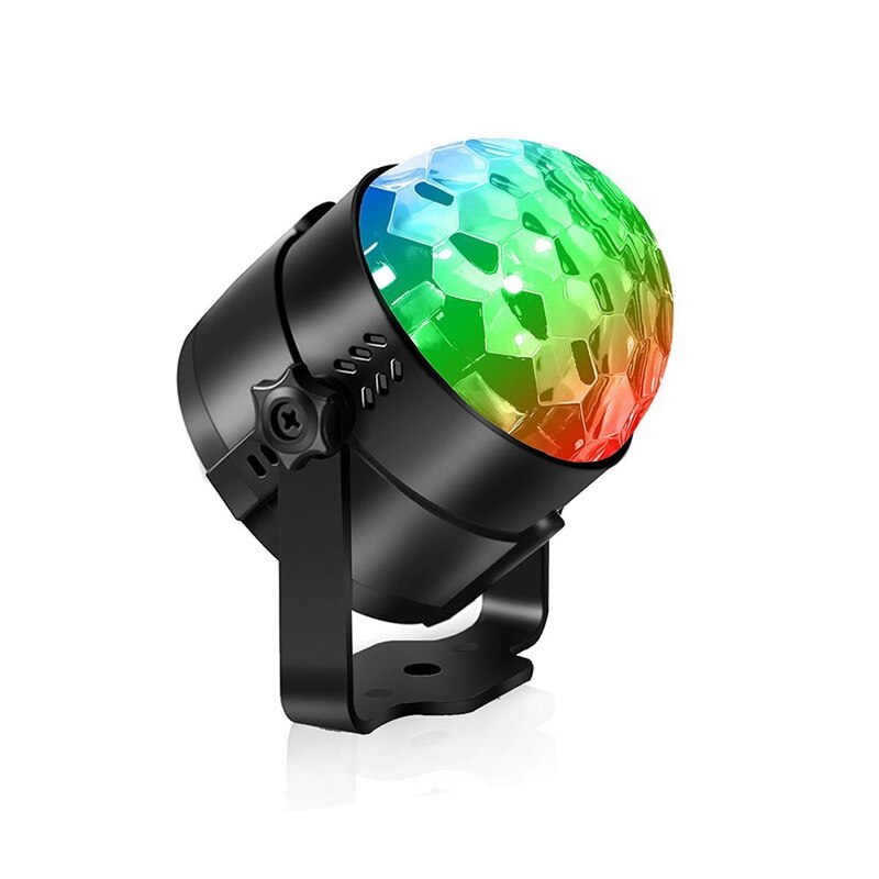3w rgb discoballen, feestverlichting, geluid geactiveerd, usb, auto-dj, magische led voor kinderclub, verjaardagsbar, kerst, met afstandsbediening: Default Title