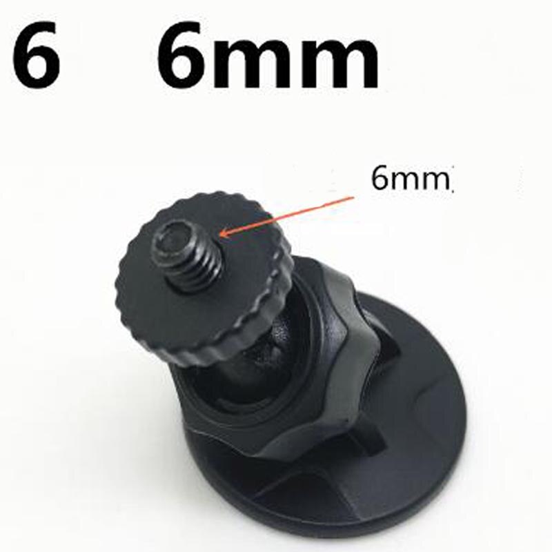 Kleine Auto Moun Camera Houder Dvr Dv Gps Houder Auto Dvr Mini Auto Houder Auto Styling Lijm Houder Met 7 soorten Adapter: 6