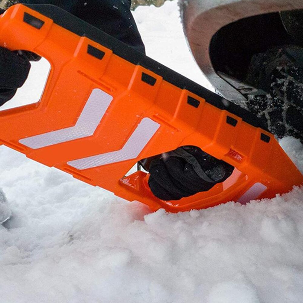 Auto Eis Schaber Tragbare Auto Schnee Schaber Multifunktionale Schaufel Eis Schaber Große Schneeschuhe Entfernen Schaufel Für Freien Notfall