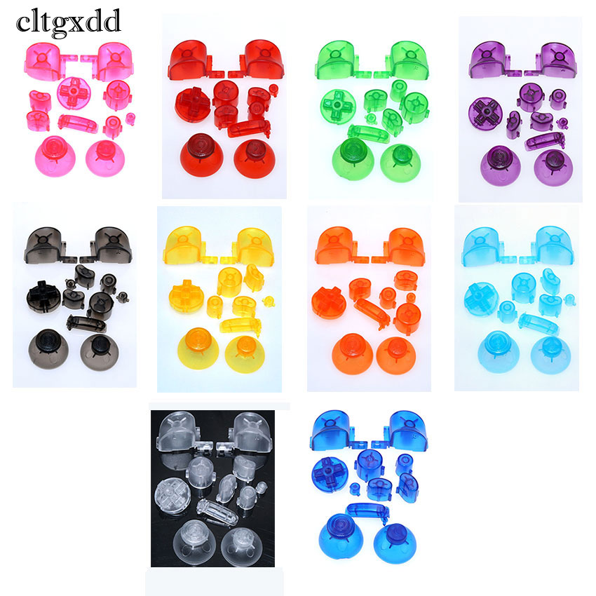 Cltgxdd Für Gamecube Controller Mod Bunte Komplette taste set mit für N GC taste set