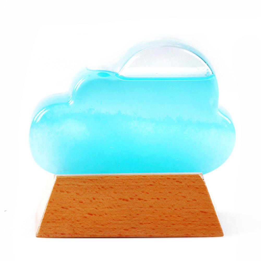 Prévisions météo cristal poire forme tempête verre décor noël nouvel an météo prévision pour bouteille goutte tempête Art décor: 005