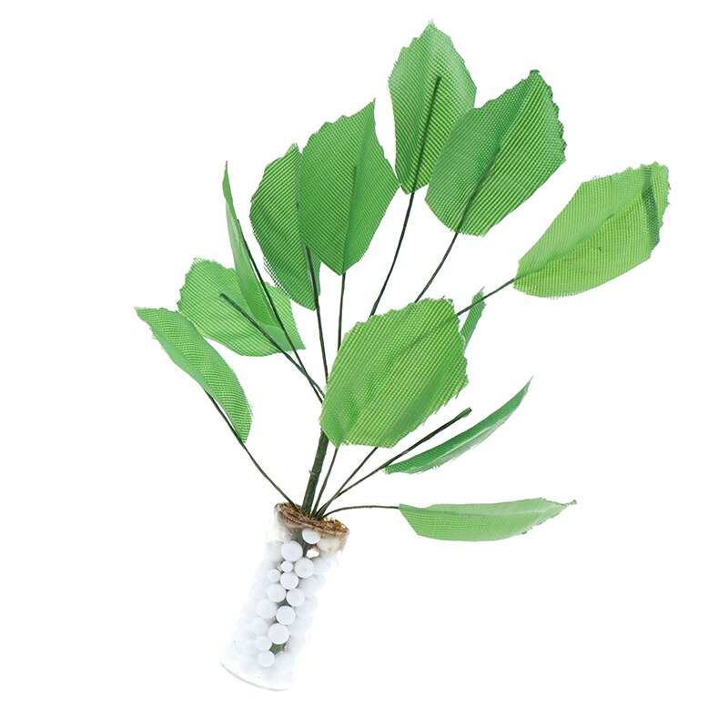 1/12 grün Banane weiß flasche Puppe Haus Miniatur Garten Zubehör