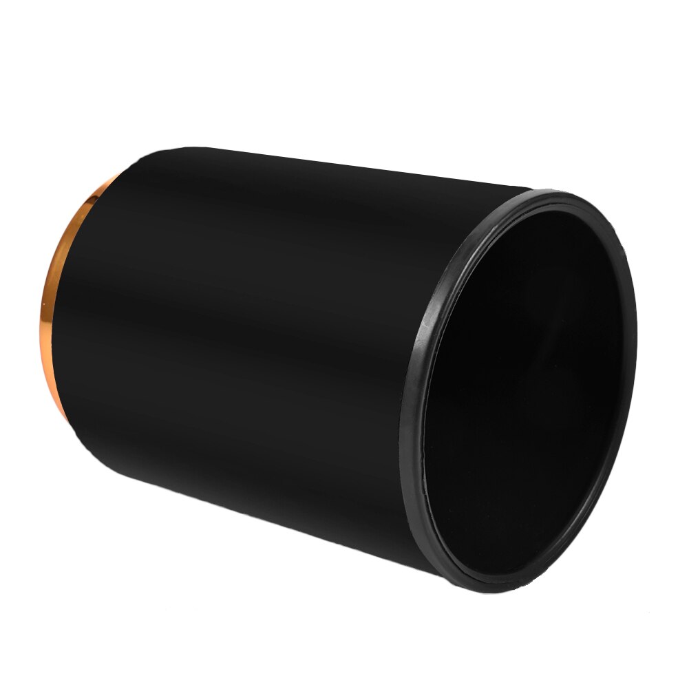 Leder Trompete Flanell PU Würfelbecher Schwarz Dicebox Partei Liefert Für Bar KTV Unterhaltung Würfel Tasse Ohne Würfel
