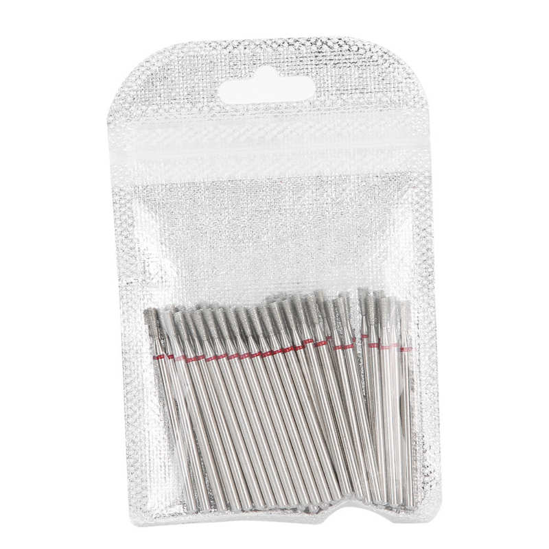 Nagel Polijsten Tool Omgekeerde Kegel Vorm Nail Polijsten Slijpen Hoofd Nail Art Nail Boren Accessoire Nail Polijsten Hoofd