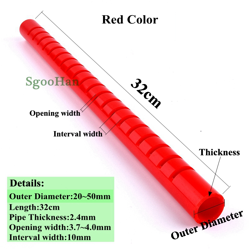 1Pc 20 ~ 50mm PVC Aquarium Aquarium Belüftung Rohr Ablauf Sintflut Regen Rohr Garten Tropf Wasser Downcomer prozess-rohr Filter Zubehör: Gold / 1/2 ''