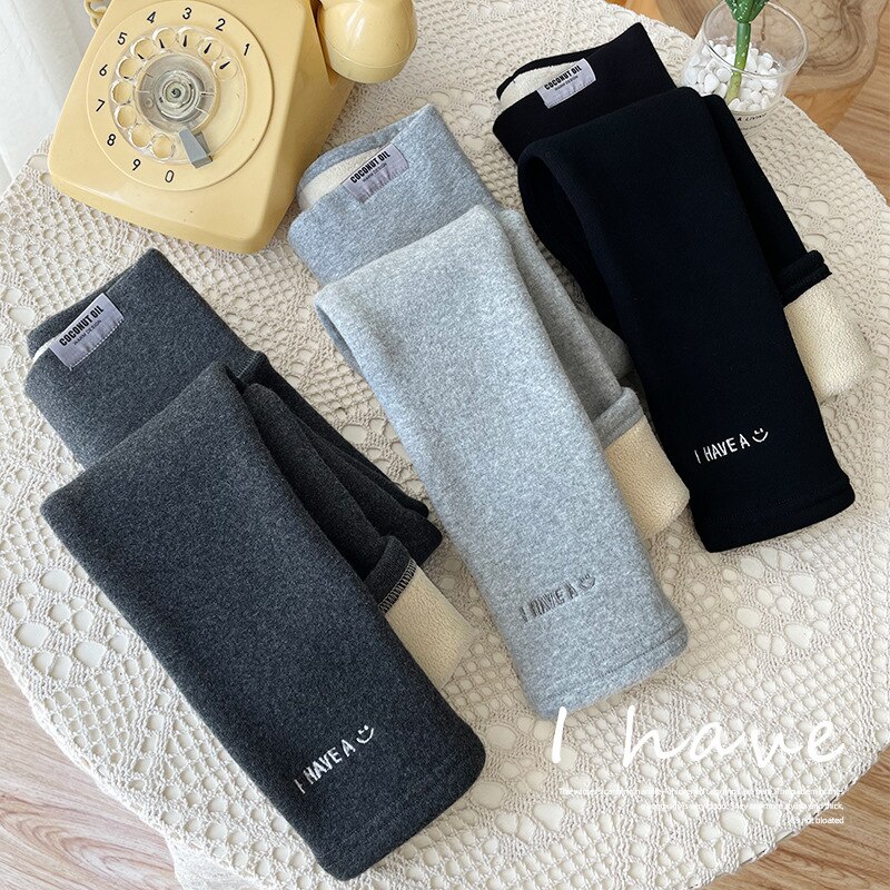 2021 Ins New Fashion pantaloni per bambini pantaloni caldi invernali neonate ragazzi pantaloni spessi invernali pantaloni abbigliamento per bambini pantaloni