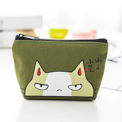 Vrouwen Canvas Portemonnee Card Key Mini Portemonnees Pouch Meisje Kids Kinderen Leuke Kleine Rits Portemonnee Kaarthouder Portemonnee bag Case: 25