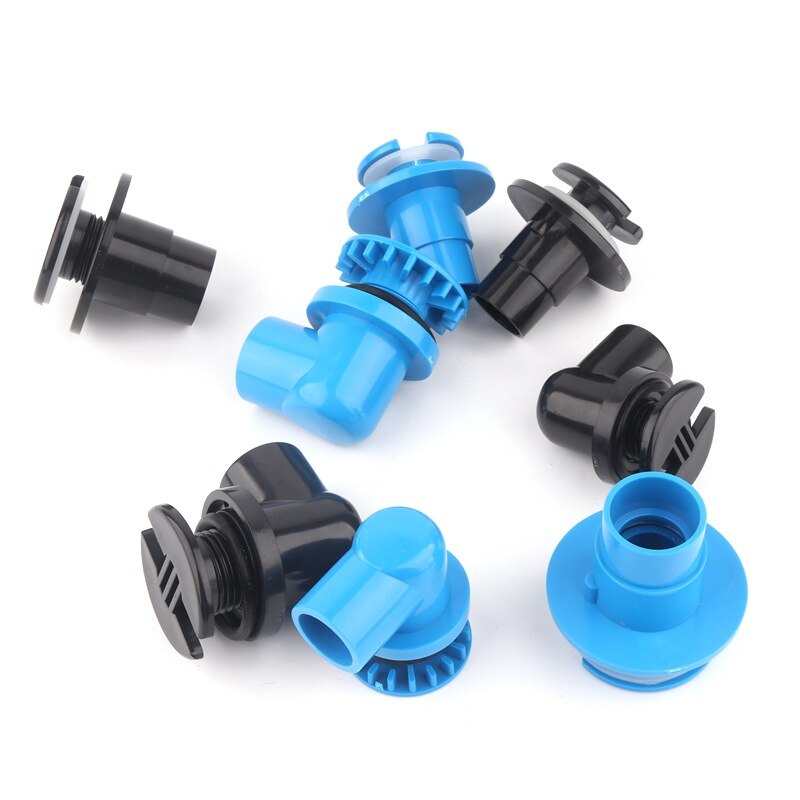 1pc PVC 20mm 25mm Fish Tank Connector Aquarium Elbow Straight Joint Water Tank Drainage Connector Aquarium Water Inlet Outlet