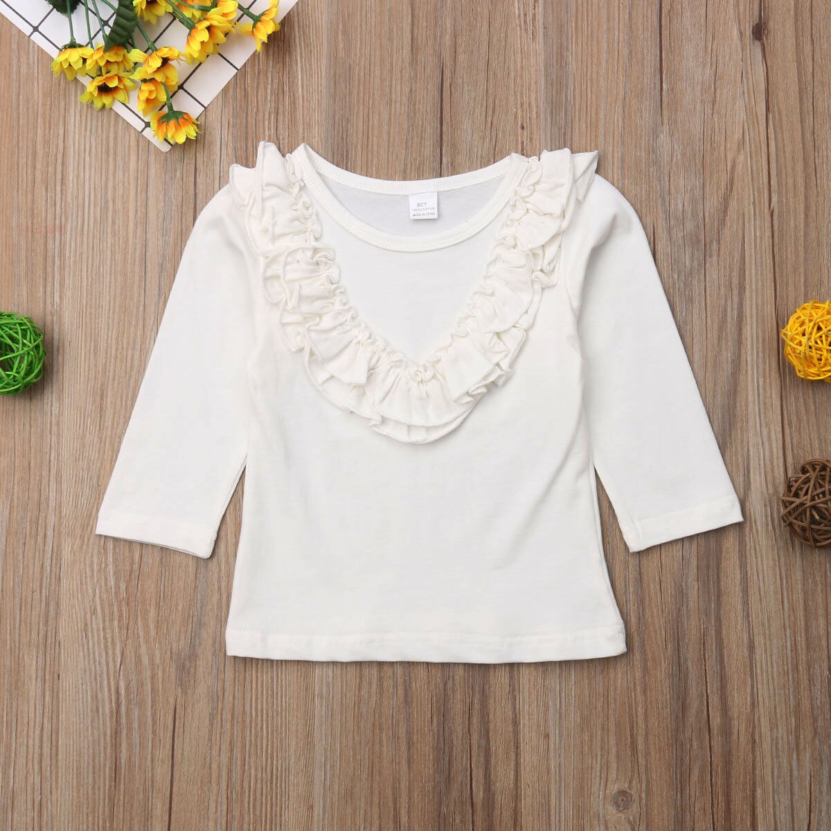 Bébé filles haut T-Shirt enfants de base automne vêtements à manches longues décontracté solide patchwork hauts T-Shirt