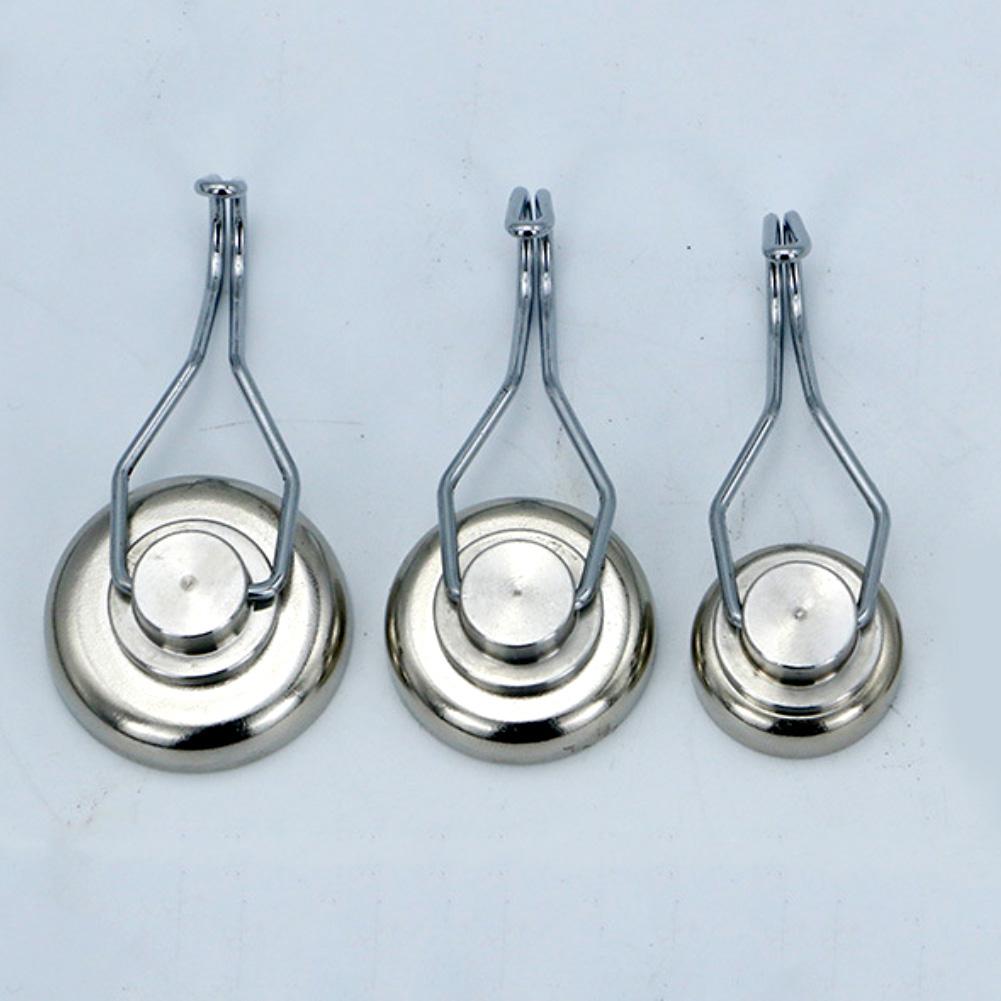 Ganchos magnéticos resistentes, colgadores para llaves de pared para almacenamiento de cocina hogareña