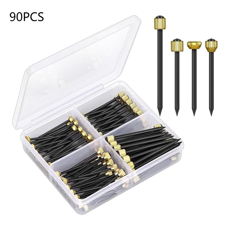 90 pièces matériel de suspension solide jeu de vis assorties ensemble de suspension d'image ensemble de cintres pour une Installation murale sécurisée