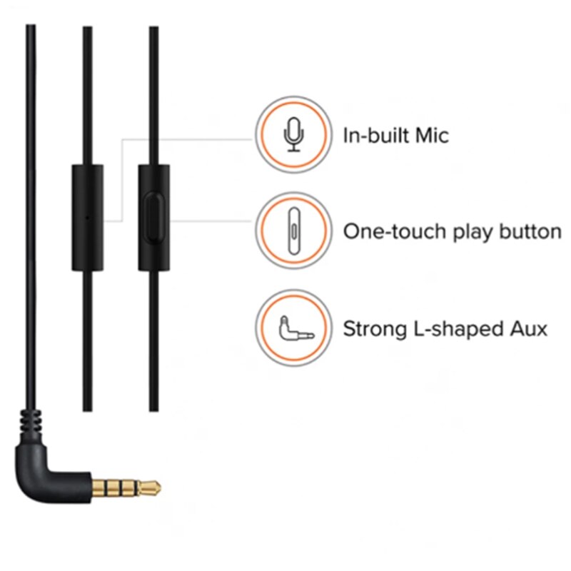 För xiaomi piston 3 hörlurar mi fresh 3.5mm in-ear hörlurar med mikrofon för mi  cc9 note 10 lite poco  f1 f2 pro redmi note 8t 9c