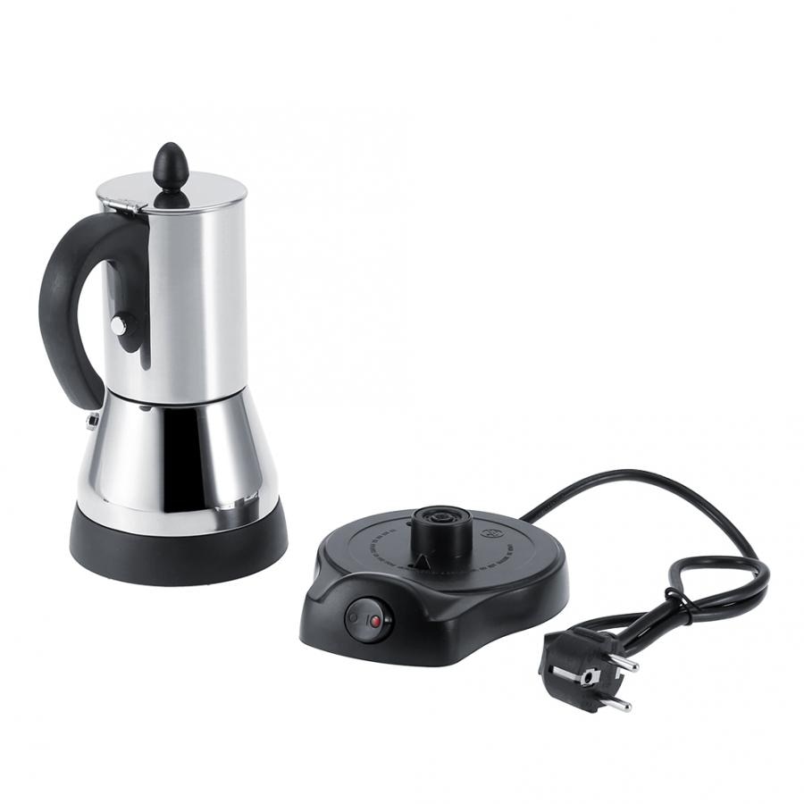 200/300ml Electric Coffee Pot Mocha Pot Stainless Steel Espresso Coffee Mocha Pot Electric Coffee Maker EU Plug 220V