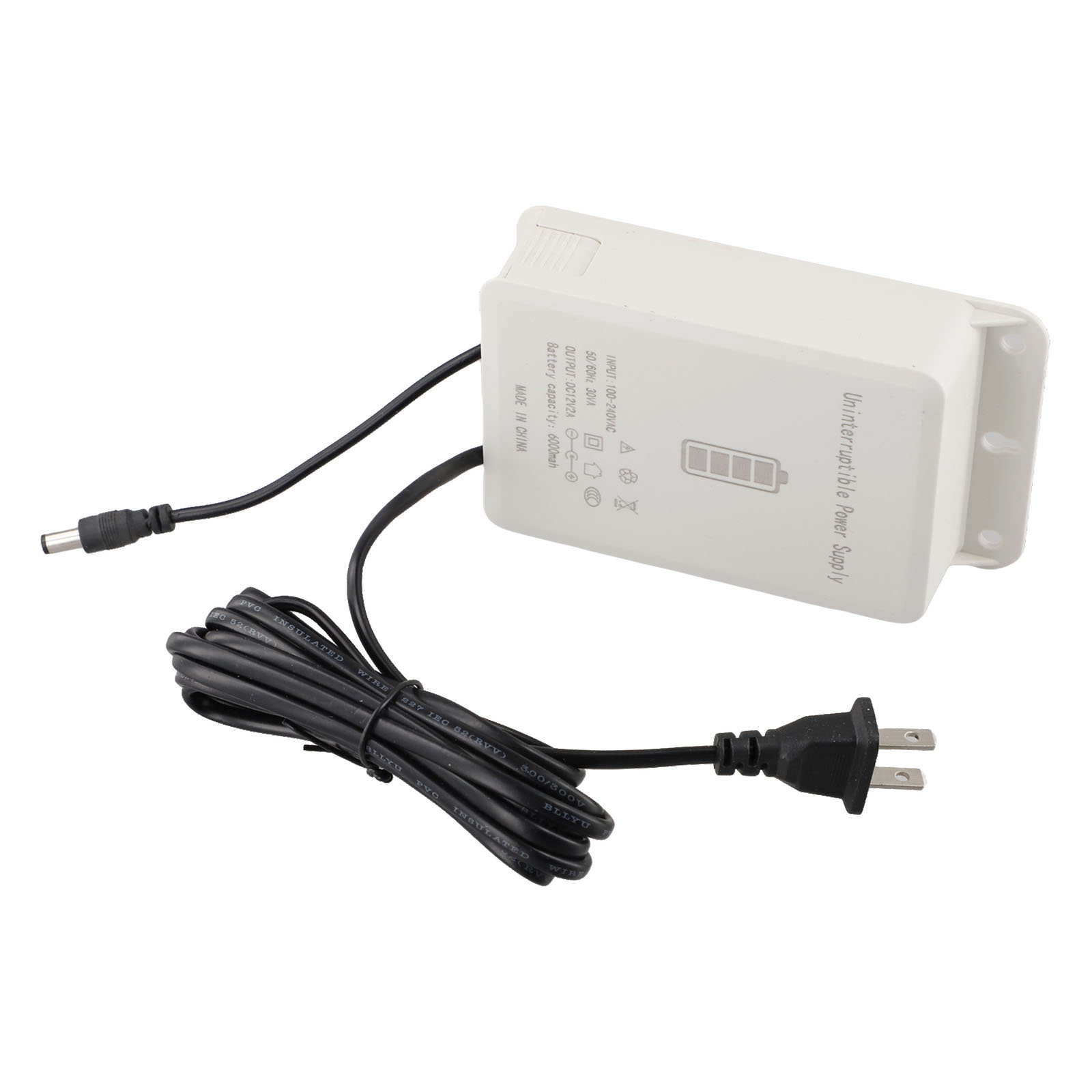 DC12V-2A 6000mAh fuente de alimentación ininterrumpida Mini UPS interfaz de respaldo de batería adaptador de fuente de alimentación ininterrumpida