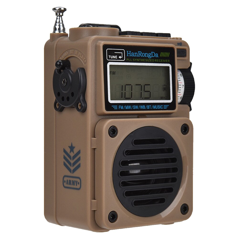 Decoder Draagbare Full-band HAM FM-radio met 2,4 Inch Touchscreen voor